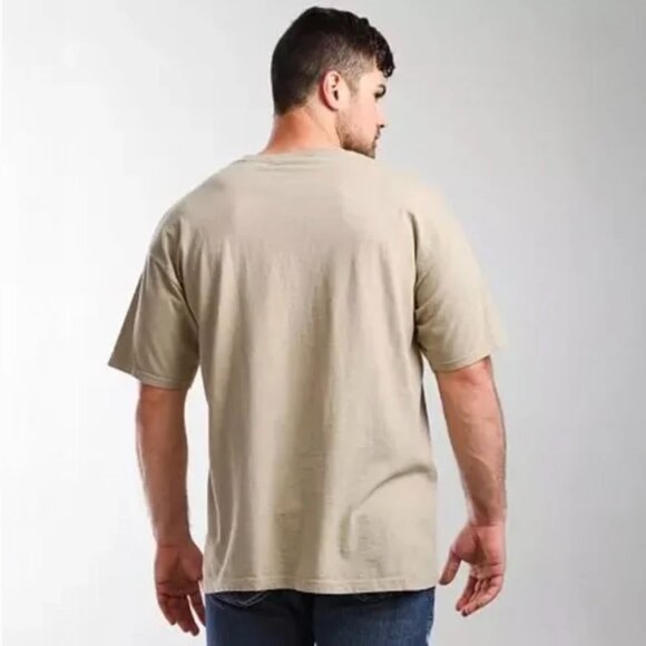 Junk Food Clothing Cream and Blue Graphic Tee - Picture 7 of 7